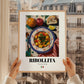 Ribollita – Italian Soup Dish, Tavern Wall Art, styled in a charming Paris street view