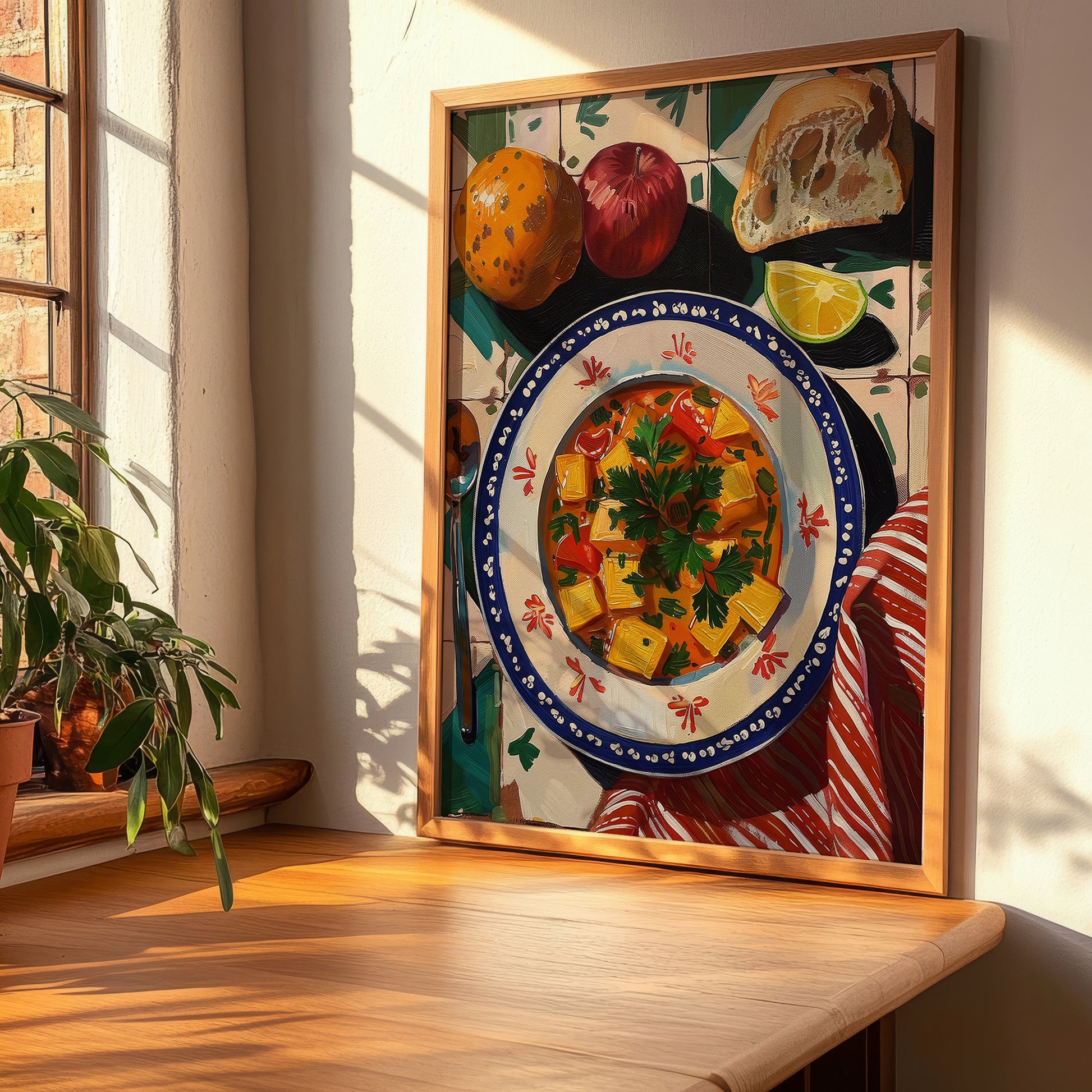 Ribollita – Italian Soup Dish, Tavern Wall Art, clean layout with no caption