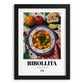 Ribollita – Italian Soup Dish, Tavern Wall Art, in sleek black frame
