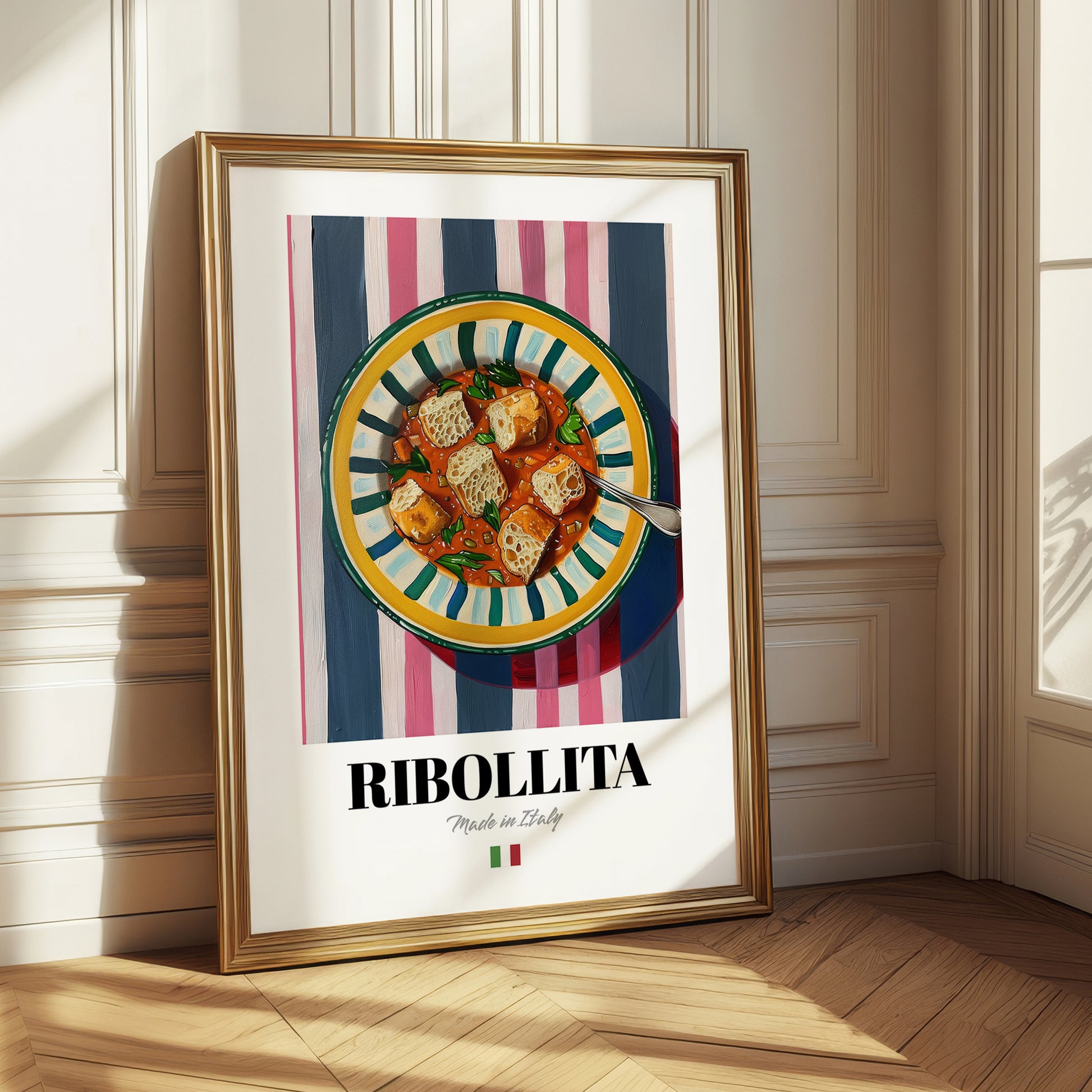 Ribollita – Italian Soup Dish, Café Wall Decor