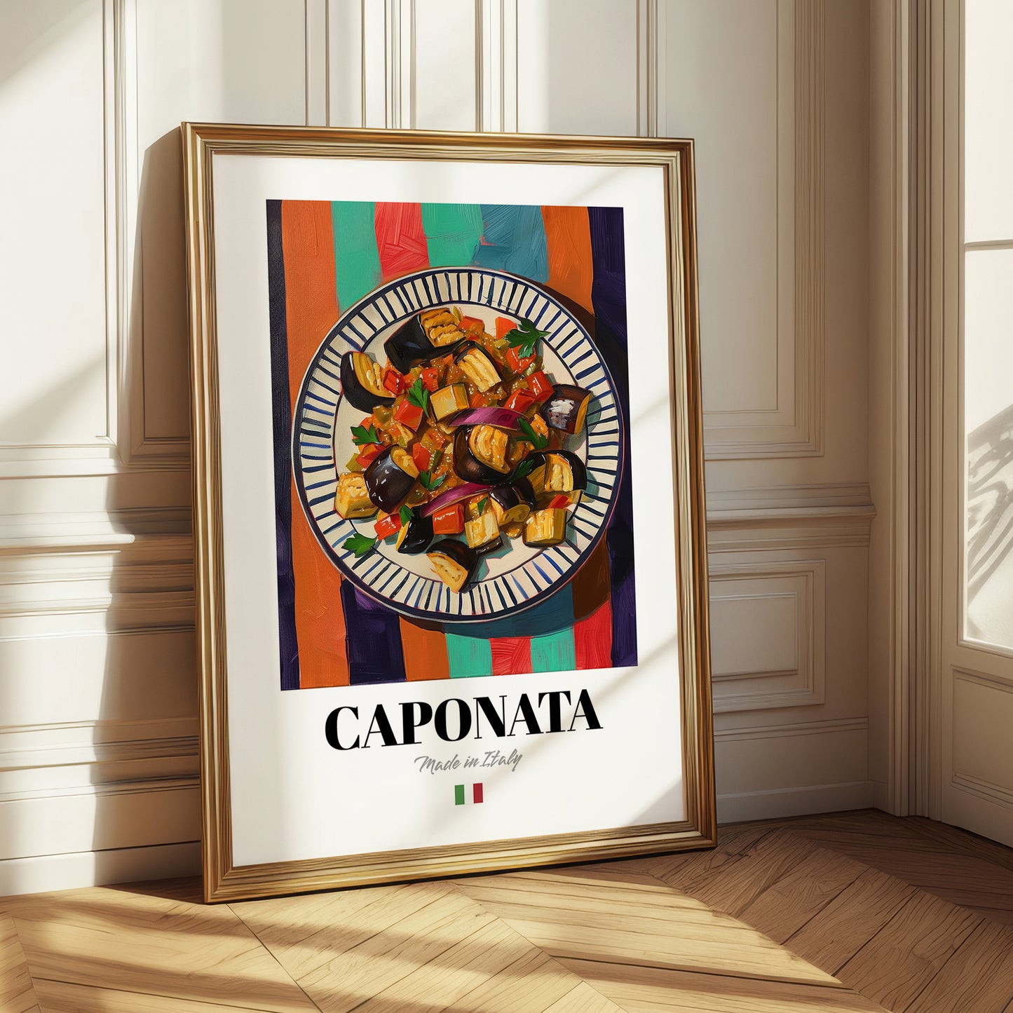 Caponata – Italian Salad Dish, Café Wall Art