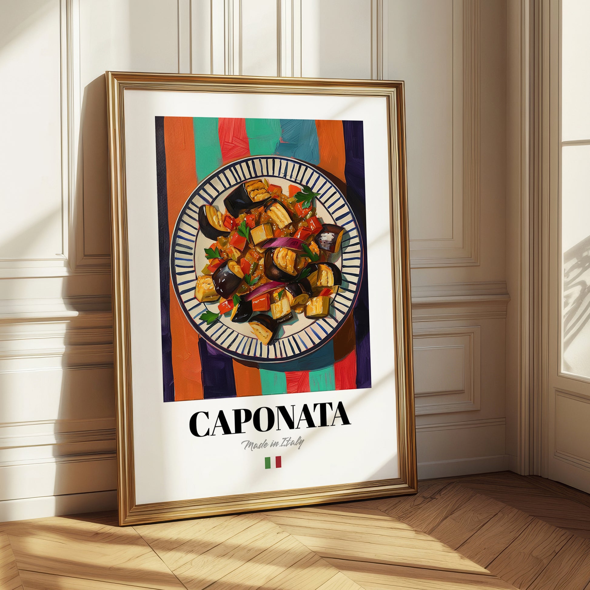 Caponata – Italian Salad Dish, Café Wall Art