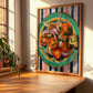 Panzanella – Italian Salad Dish, Café Print, clean layout with no caption