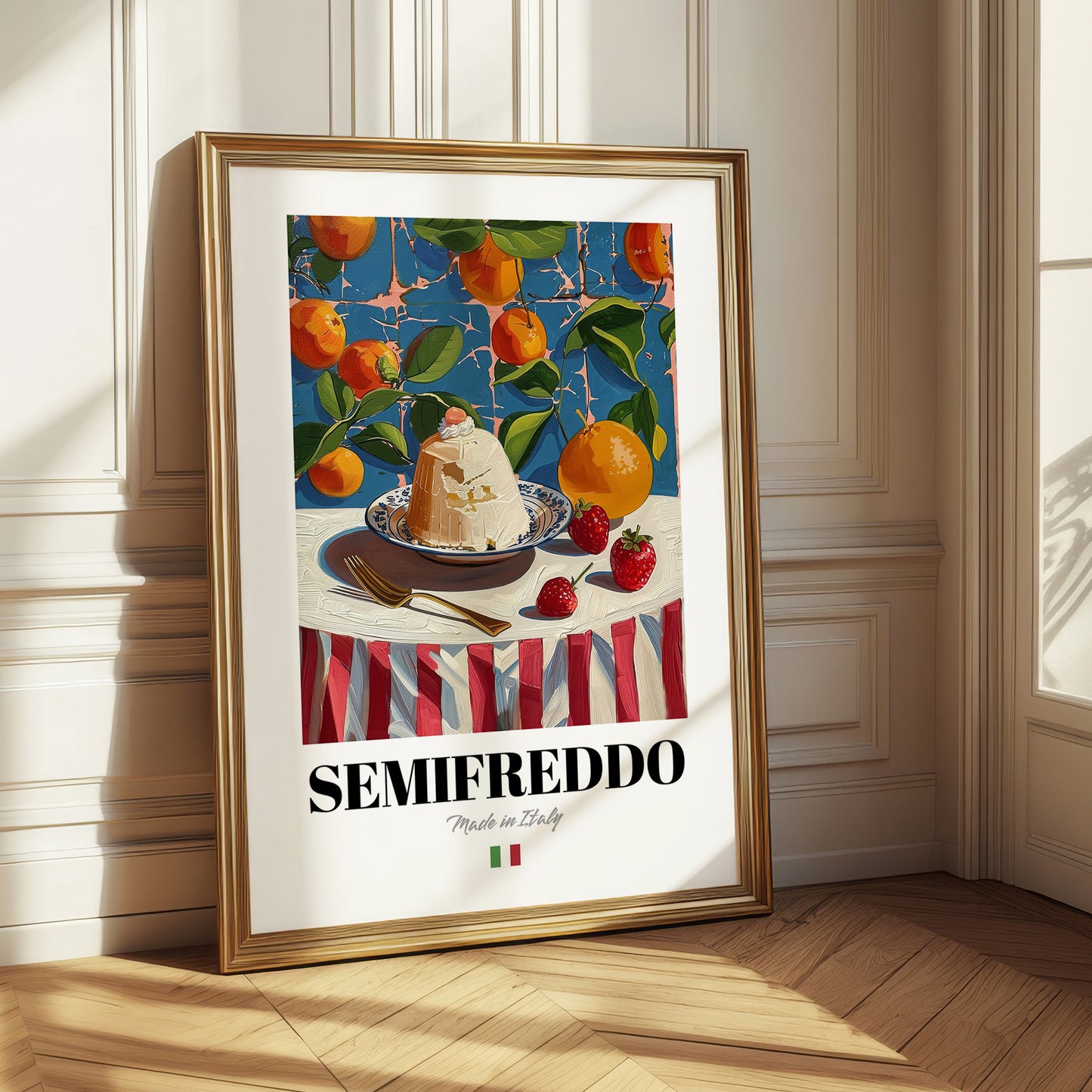Semifreddo – Italian Dessert Dish, Café Art