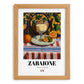 Zabaione – Italian Dessert Dish, Tavern Painting, set in oak frame