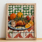 Porchetta – Italian Meat Dish, Restaurant Poster, no-text version framed in wood