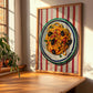 Spaghetti alla Puttanesca – Italian Pasta, Trattoria Poster, clean layout with no caption