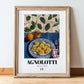 Agnolotti – Italian Pasta, Trattoria Poster, in wooden frame leaning on the floor
