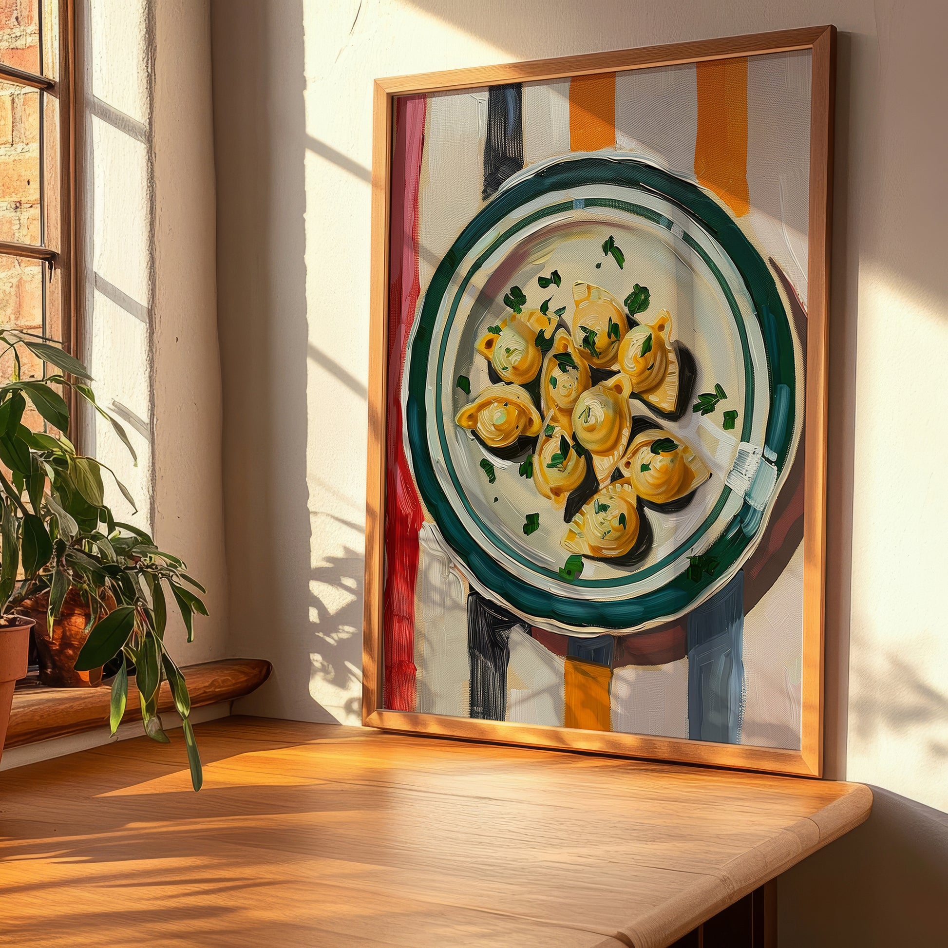 Agnolotti – Italian Pasta, Ristorante Poster, clean layout with no caption