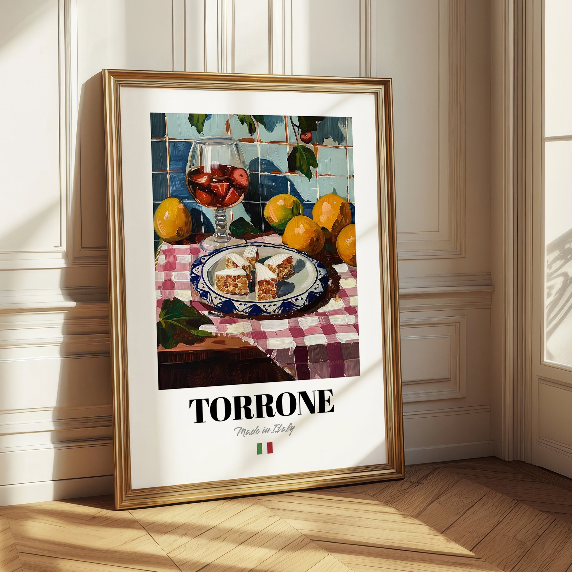 Torrone – Italian Dessert Dish, Tavern Poster