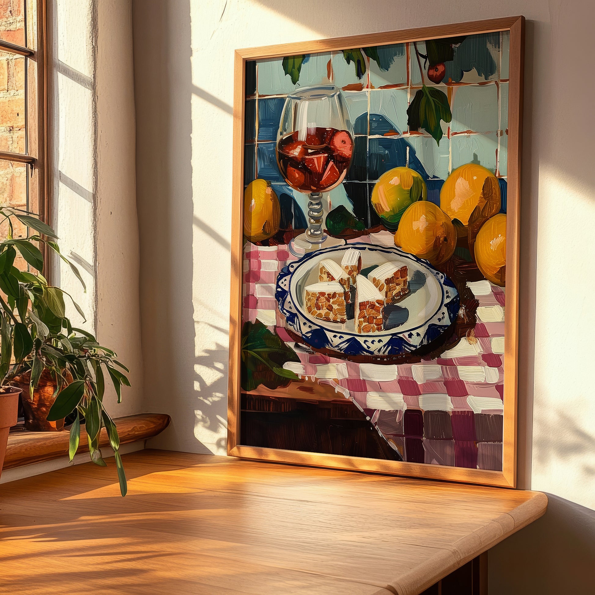 Torrone – Italian Dessert Dish, Tavern Poster, clean layout with no caption