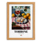Torrone – Italian Dessert Dish, Tavern Poster, set in oak frame