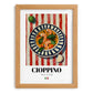 Cioppino – Italian Soup Dish, Bistro Still Life, set in oak frame
