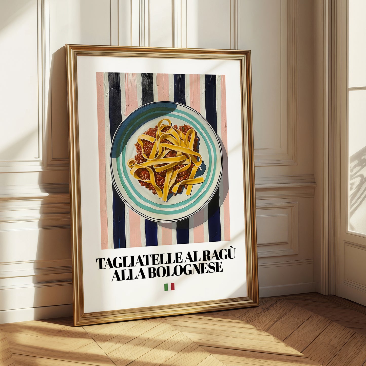 Tagliatelle al ragù alla Bolognese – Italian Pasta, Trattoria Poster
