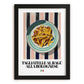 Tagliatelle al ragù alla Bolognese – Italian Pasta, Trattoria Poster, in sleek black frame