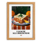 Lasagne alla Bolognese – Italian Pasta, Osteria Wall Art, set in oak frame