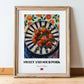 Sweet and Sour Pork – Oil Painting, Chinese Food Illustration, in wooden frame leaning on the floor