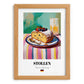 Stollen – Art, German Dessert Still Life, set in oak frame