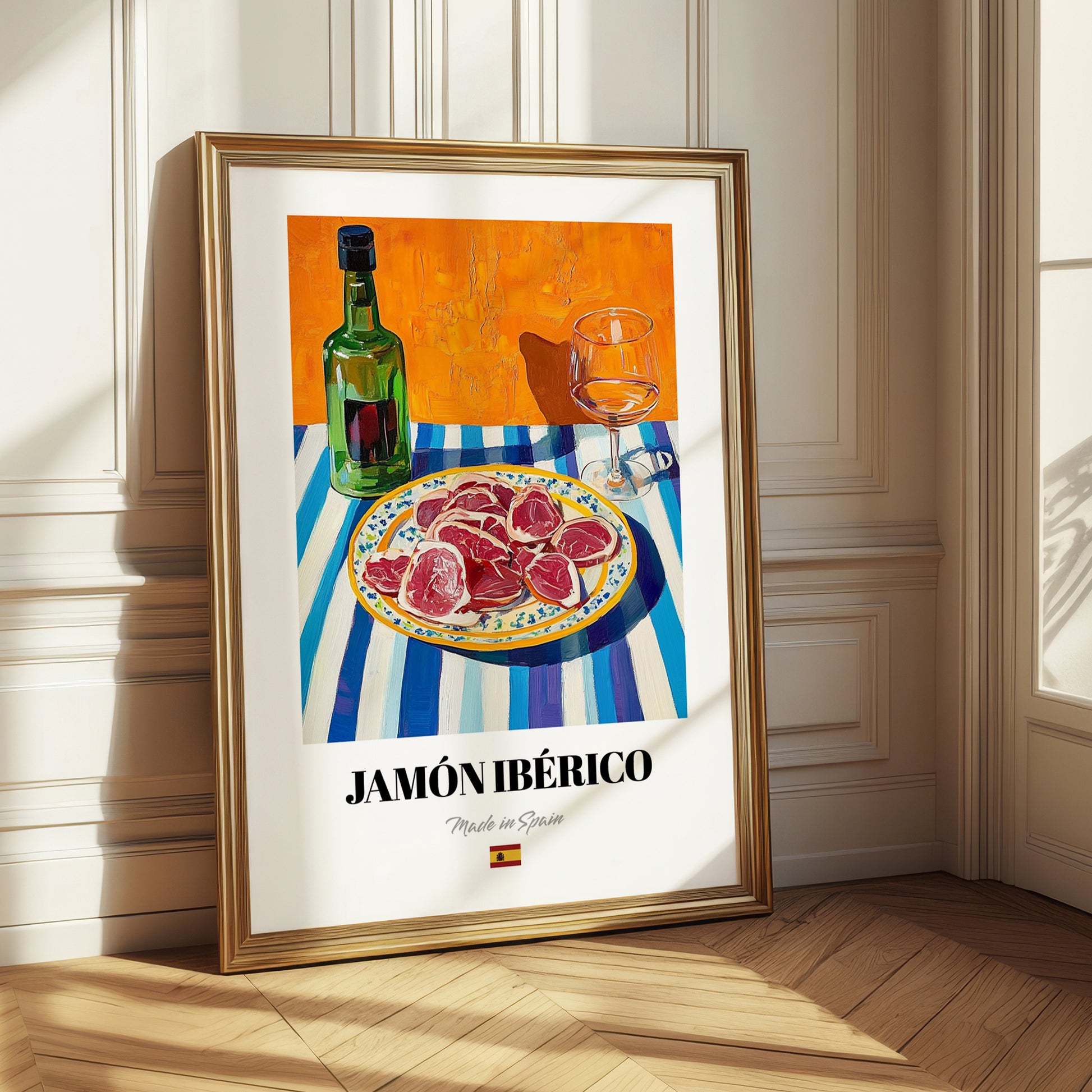 Jamón Ibérico – Art, Spanish Food Wall Art
