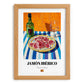Jamón Ibérico – Art, Spanish Food Wall Art, set in oak frame