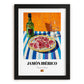 Jamón Ibérico – Art, Spanish Food Wall Art, in sleek black frame