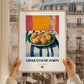 Croquetas de Jamón – Oil Painting, Spanish Food Art, styled in a charming Paris street view