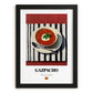 Gazpacho – Art, Spanish Food Wall Art, in sleek black frame