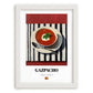Gazpacho – Art, Spanish Food Wall Art, placed in minimal white frame