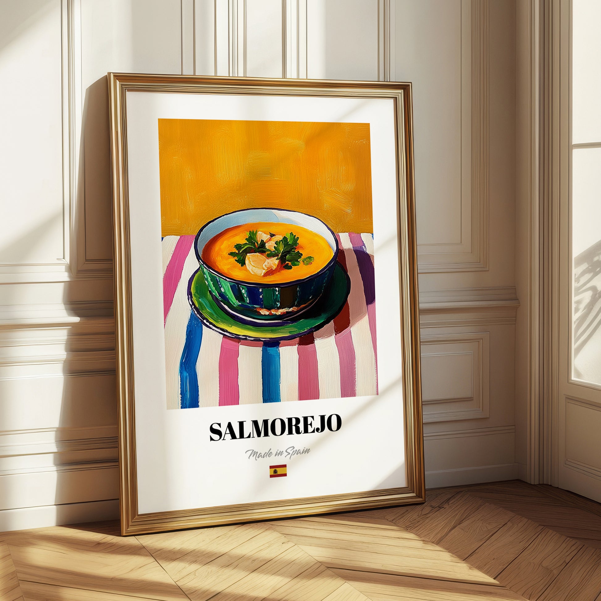 Salmorejo – Art, Spanish Food Illustration
