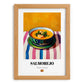 Salmorejo – Art, Spanish Food Illustration, set in oak frame