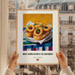 Bocadillo de Calamares – Oil Painting, Spanish Food Poster, styled in a charming Paris street view