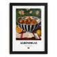 Albóndigas – Art, Spanish Food Wall Art, in sleek black frame