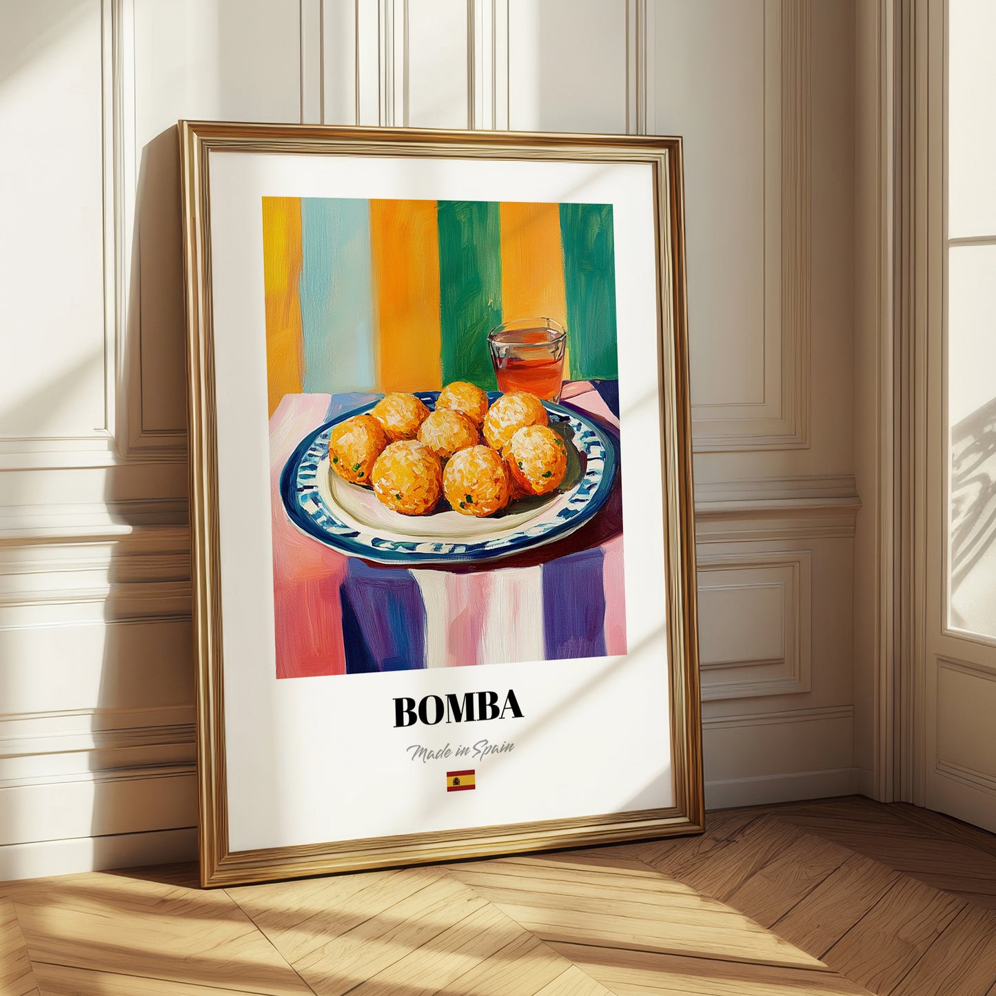 Bomba – Art, Spanish Food Wall Decor