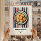 Perrunillas – on Striped Tablecloth, Spanish Dessert Wall Decor, styled in a charming Paris street view