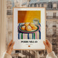 Perrunillas – Colorful Oil Painting, Spanish Dessert Illustration, styled in a charming Paris street view