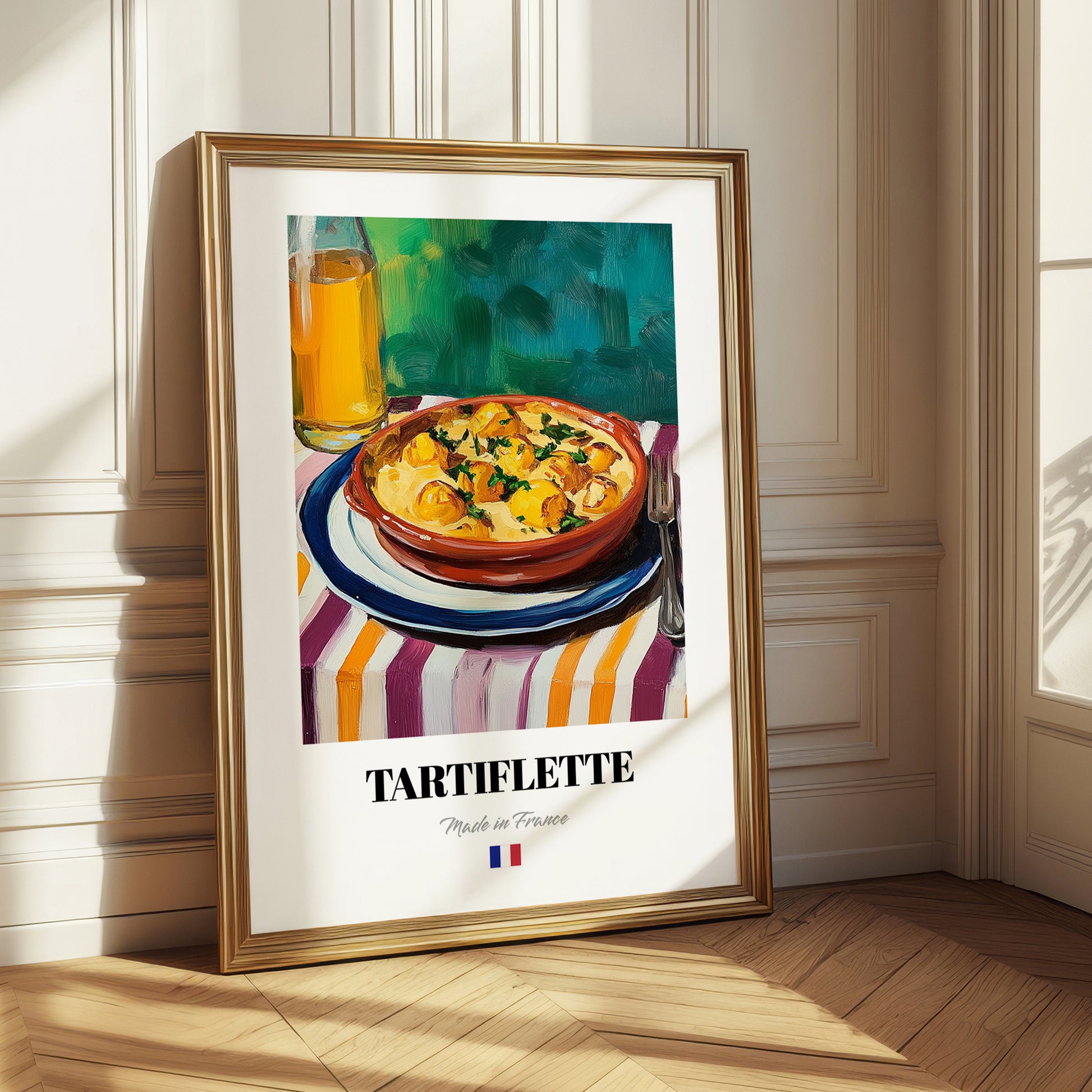 Tartiflette – Art, French Food Still Life