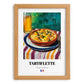 Tartiflette – Art, French Food Still Life, set in oak frame