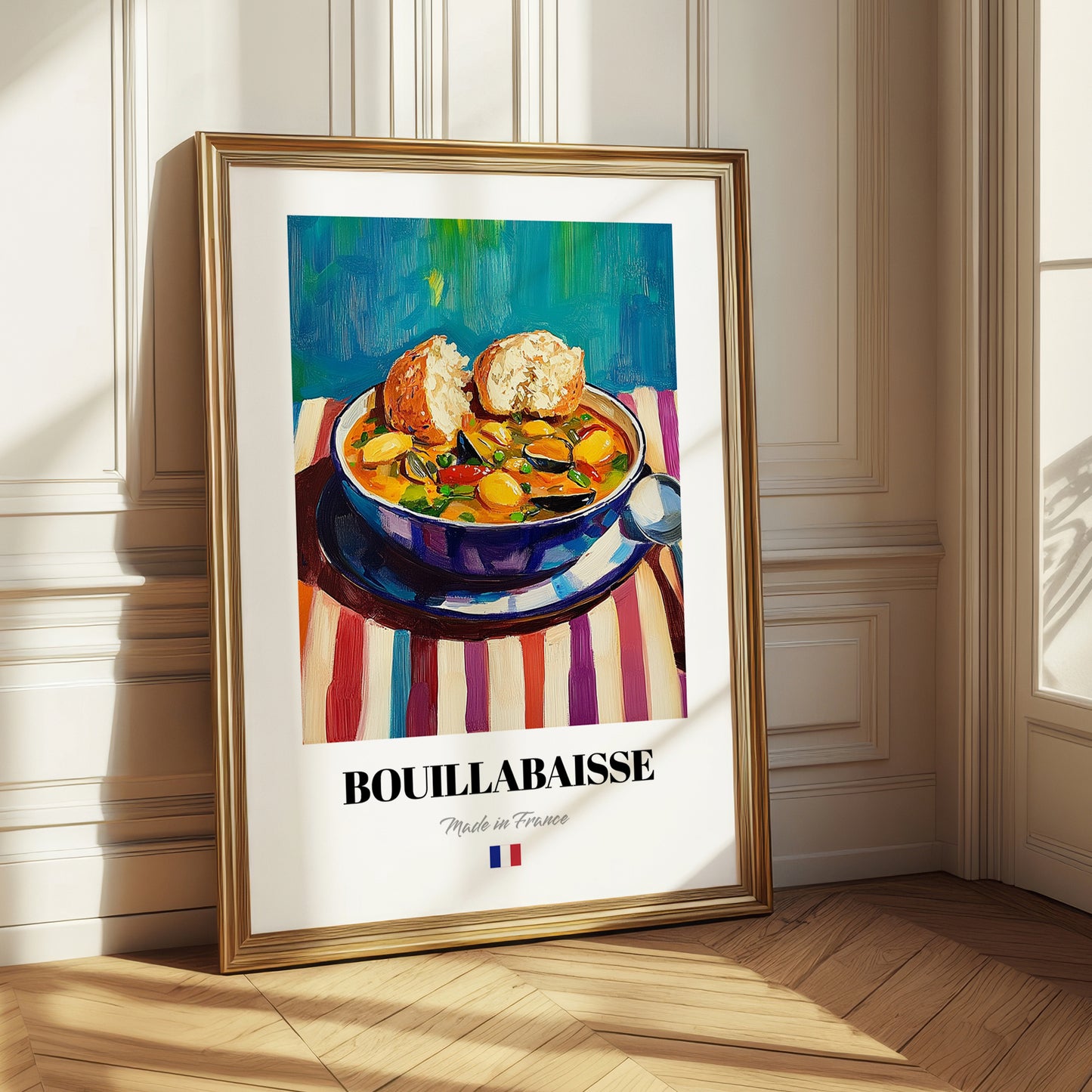 Bouillabaisse – Art, French Food Illustration