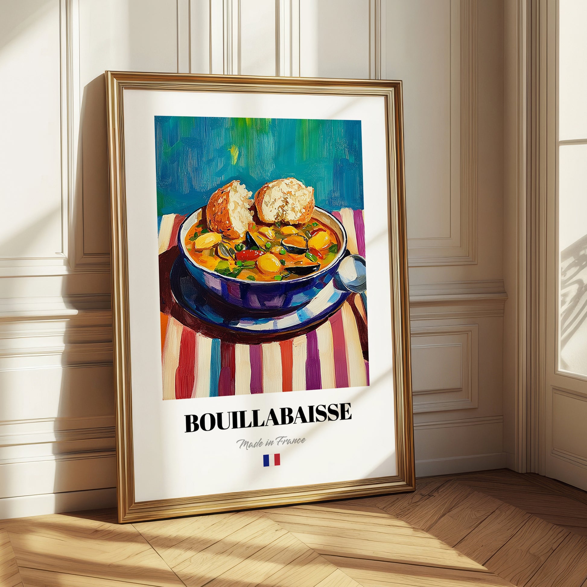 Bouillabaisse – Art, French Food Illustration