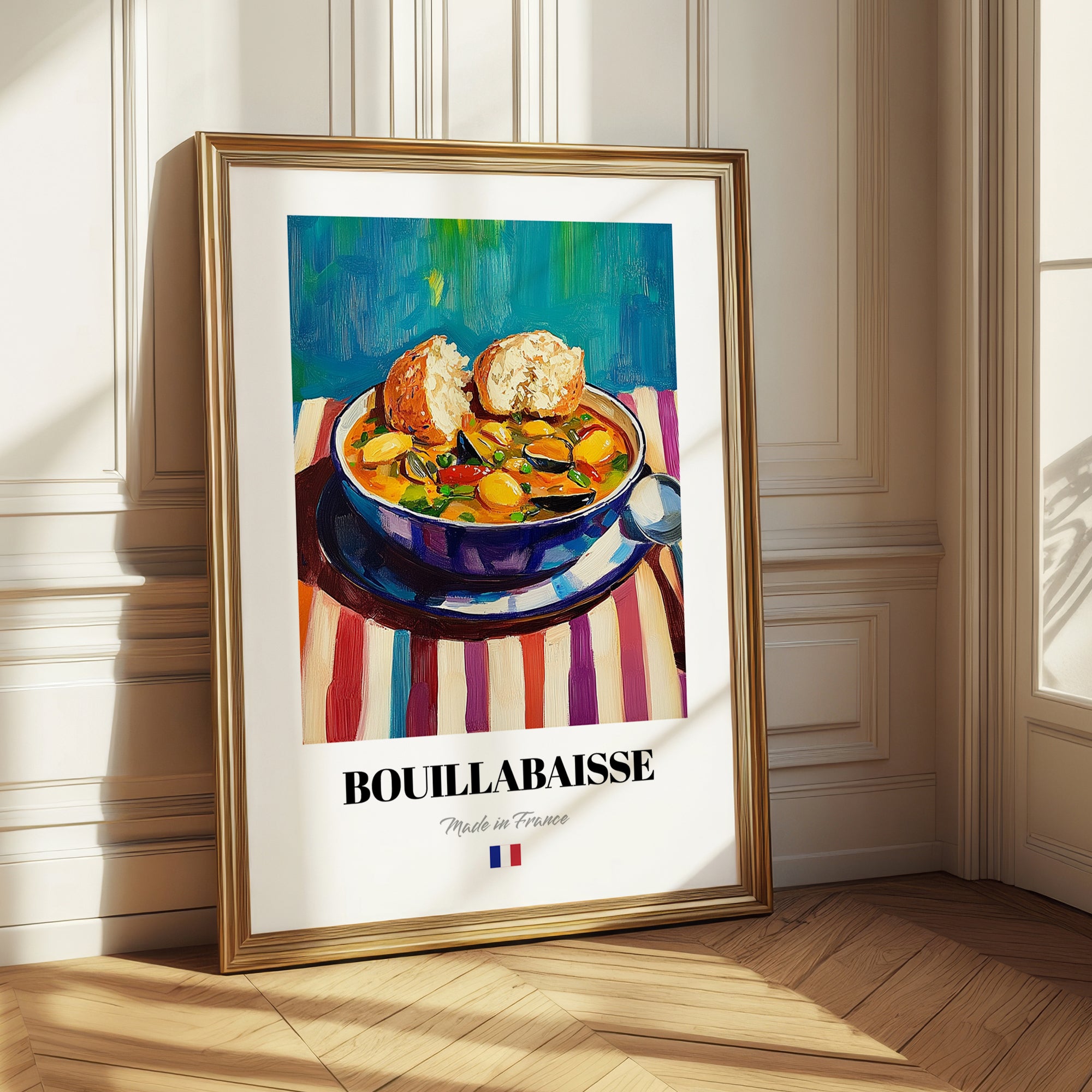 Bouillabaisse – Art, French Food Illustration