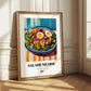 Salade Niçoise – Colorful Oil Painting, French Food Wall Decor