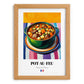 Pot-au-feu – Oil Painting, French Food Print, set in oak frame