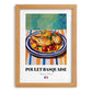Poulet Basquaise – Oil Painting, French Food Wall Art, set in oak frame