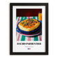Hachis Parmentier – Oil Painting, French Food Poster, in sleek black frame