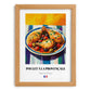 Poulet à la Provençale – Colorful Oil Painting, French Food Painting, set in oak frame