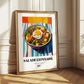Salade Lyonnaise – Colorful Oil Painting, French Food Wall Illustration