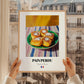 Pain Perdu – Oil Painting, French French Dessert Painting, styled in a charming Paris street view