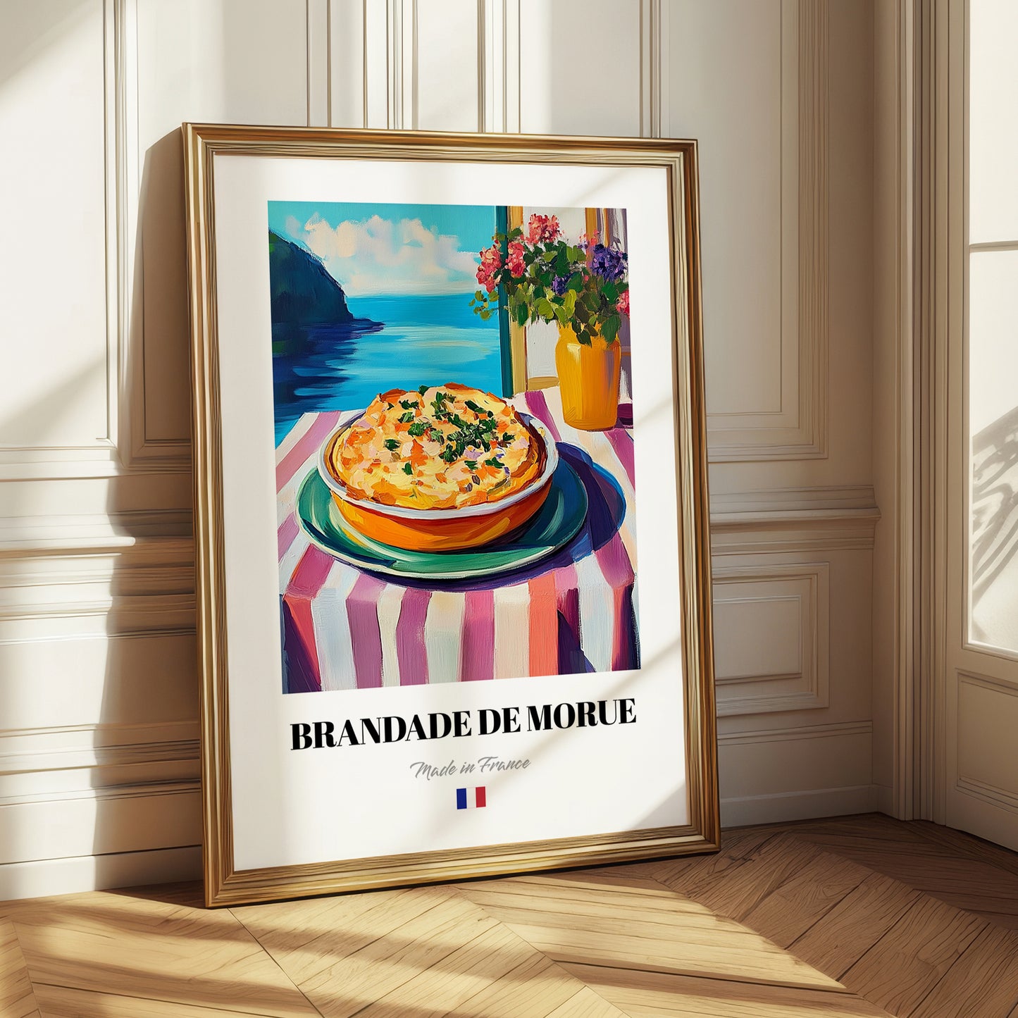 Brandade de Morue – Art, French Food Print