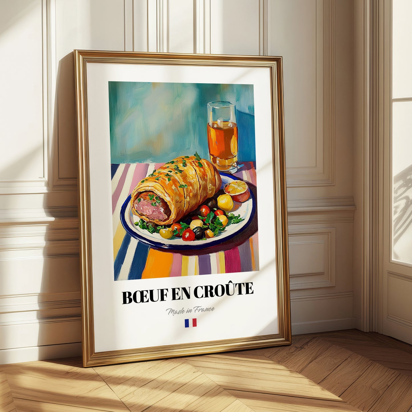 Bœuf en Croûte – Art, French Food Still Life