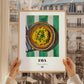 Fava – on Striped Tablecloth, Greek Food Wall Decor, styled in a charming Paris street view